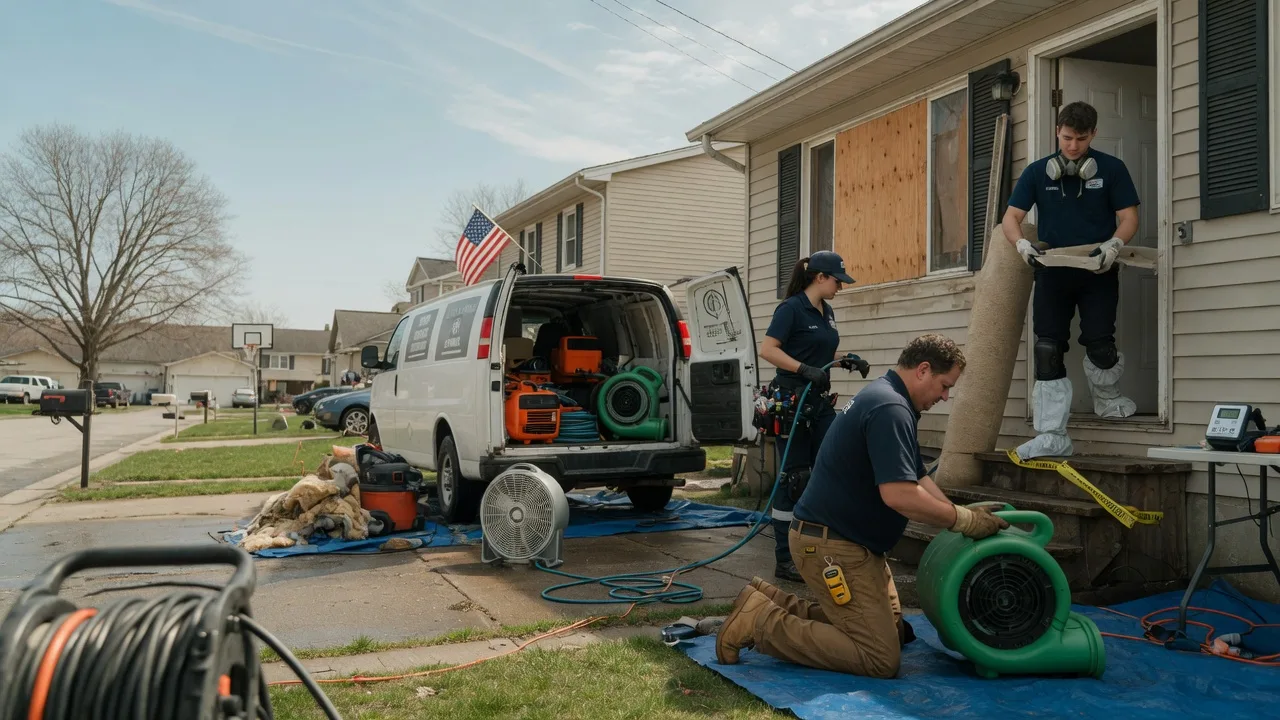 Water Damage Restoration in Hutchinson, MN near me